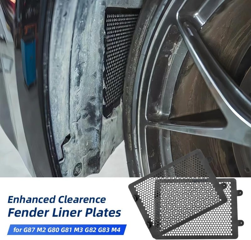 Geephong Wheel Arch Clearance Kit Aluminum Plates/Enhanced Clearance For BMW M2/M3/M4/G80/G81/G82/G83/G87 Accessories - Image 3